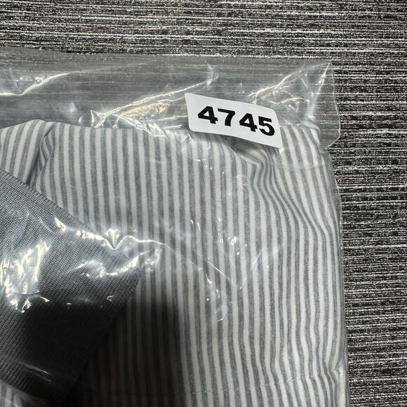 Bonobos Golf Polo Shirt Men's M Gray Striped Stretch Skim Fit GKT10928S - Picture 15 of 15